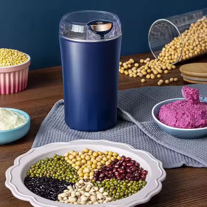 Compact Electric Coffee Grinder | Perfect for Home & Travel