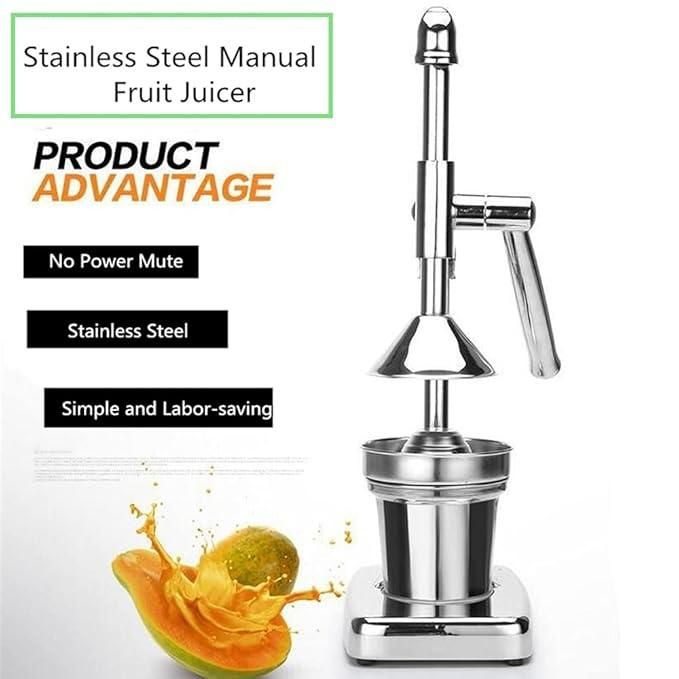 Manual Stainless Steel Fruit Juicer