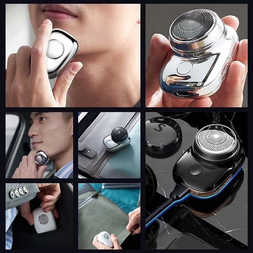 Rechargeable Mini Shaver for Men | Waterproof & Skin-Friendly