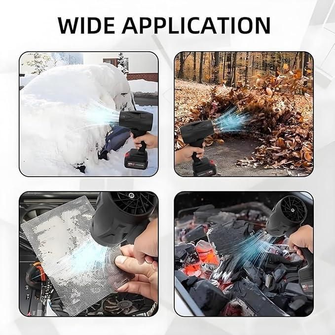 Portable Cordless Turbo Blower | Car, Home & Outdoor Cleaning