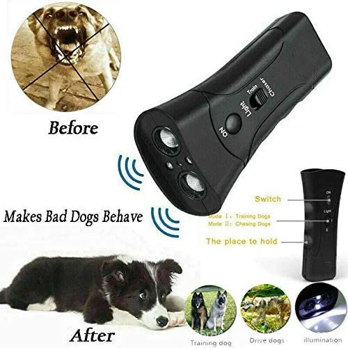 Portable Ultrasonic Dog Chaser – Humane Protection from Aggressive Dogs