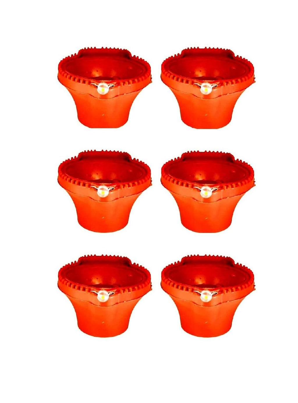 LED Light Water Sensor Diyas - (Pack of 6/12/18/24)