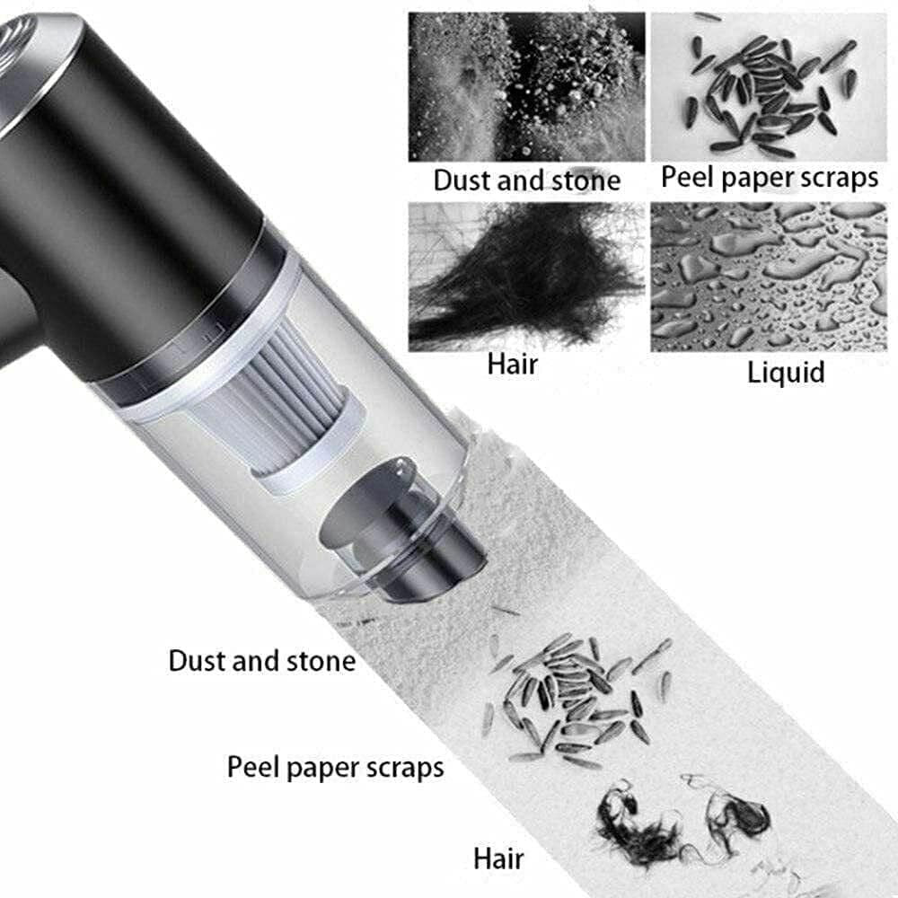 2-in-1 Air Duster & Vacuum Cleaner | Compact & Rechargeable